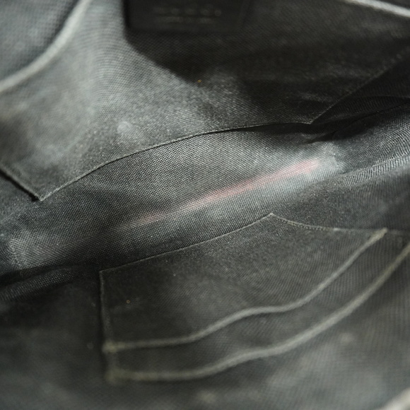 GUCCI[3xc2848] Auth  shoulder bag GG Supreme 523599 black silver metal - Picture 4 of 10